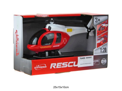 HELIKOPTER STRAŻACKI ŚWIATŁO DŹWIĘK 76400
