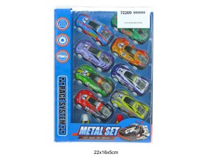 AUTA METALOWE ZESTAW 72209