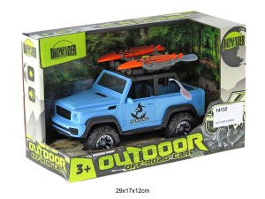AUTO JEEP Z DESKĄ SURFINGOWĄ NA BATERIE 14132
