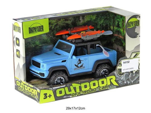 AUTO JEEP Z DESKĄ SURFINGOWĄ NA BATERIE 14132
