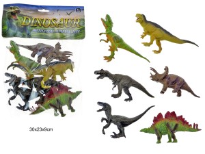 FIGURKI DINOZAURY W WORKU 26259