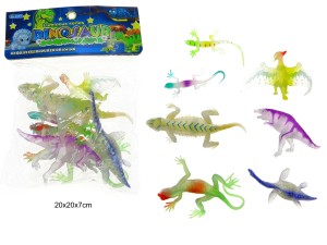 DINOZAURY ŚWIECĄCE W CIEMNOŚCI 7SZT 633405 19138