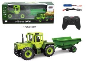 TRAKTOR MERCEDES Z PRZYCZEPĄ NA RADIO 86252