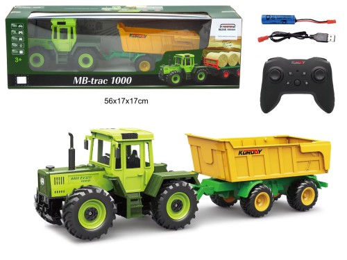 TRAKTOR MERCEDES Z PRZYCZEPĄ NA RADIO 86248