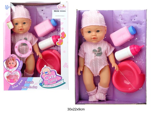 LALKA BOBAS SIUSIAJĄCA Z AKCESORIAMI 98250