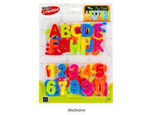 LITERKI CYFERKI MAGNETYCZNE 0496