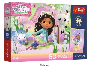 PUZZLE 60 PREMIUM GABI I KOCIE PRZYGODY 41248