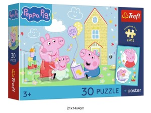 PUZZLE 30 PREMIUM PEPPA MA PLAN 41257