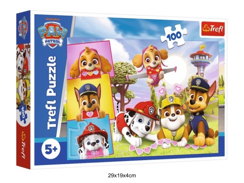 PUZZLE 100 NIEUSTRASZONE DZIEWCZYNY 41242