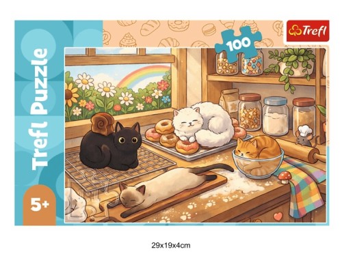 PUZZLE 100 KOCIAKI ŁOBUZIAKI 41244