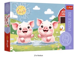PUZZLE 30 WESOŁE ŻYCIE NA WSI 41194