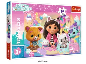 PUZZLE 24 MAXI KOCI ŚWIAT GABBY 41205