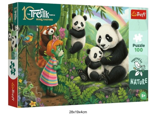 PUZZLE 100 INSPIRED BY NATURE PANDY 41231