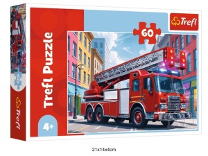 PUZZLE 60 WÓZ STRAŻACKI 40975