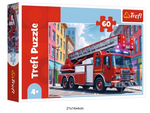 PUZZLE 60 WÓZ STRAŻACKI 40975