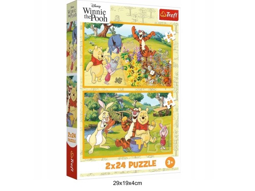 PUZZLE 2X24 DZIEŃ W OGRODZIE 40934