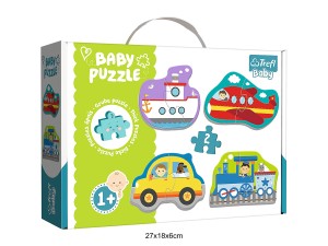 PUZZLE BABY CLASSIC POJAZDY TRANSPORTOWE 40398