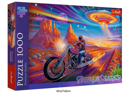 PUZZLE 1000 SZALONA JAZDA 40883