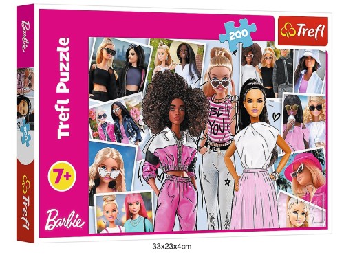 PUZZLE 200 W ŚWIECIE BARBIE 40340
