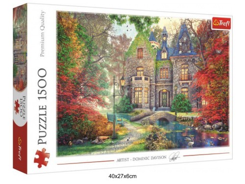 PUZZLE 1500 JESIENNY DWOREK 40922