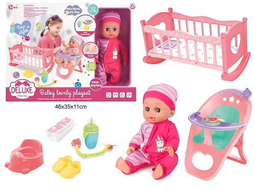 LALKA Z AKCESORIAMI DŹWIĘK 96247