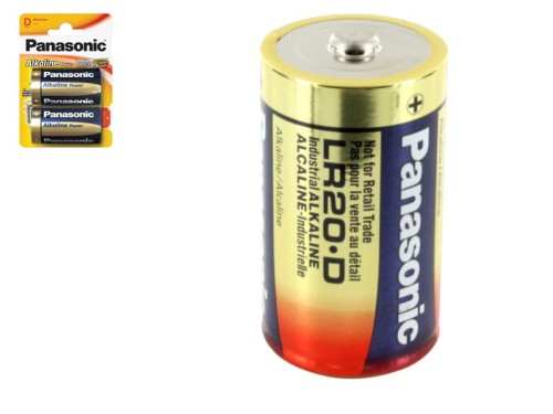 BATERIA D LR20 ALKALICZNA PANASONIC /2 9993